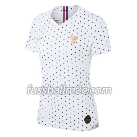 Fußballtrikots Frankreich Auswärts Trikotsatz Frauen-Weltmeisterschaft 2019